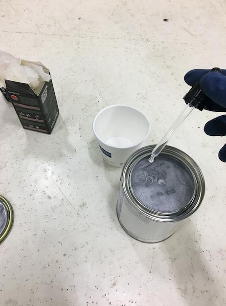 mixing cirrus touch up paint